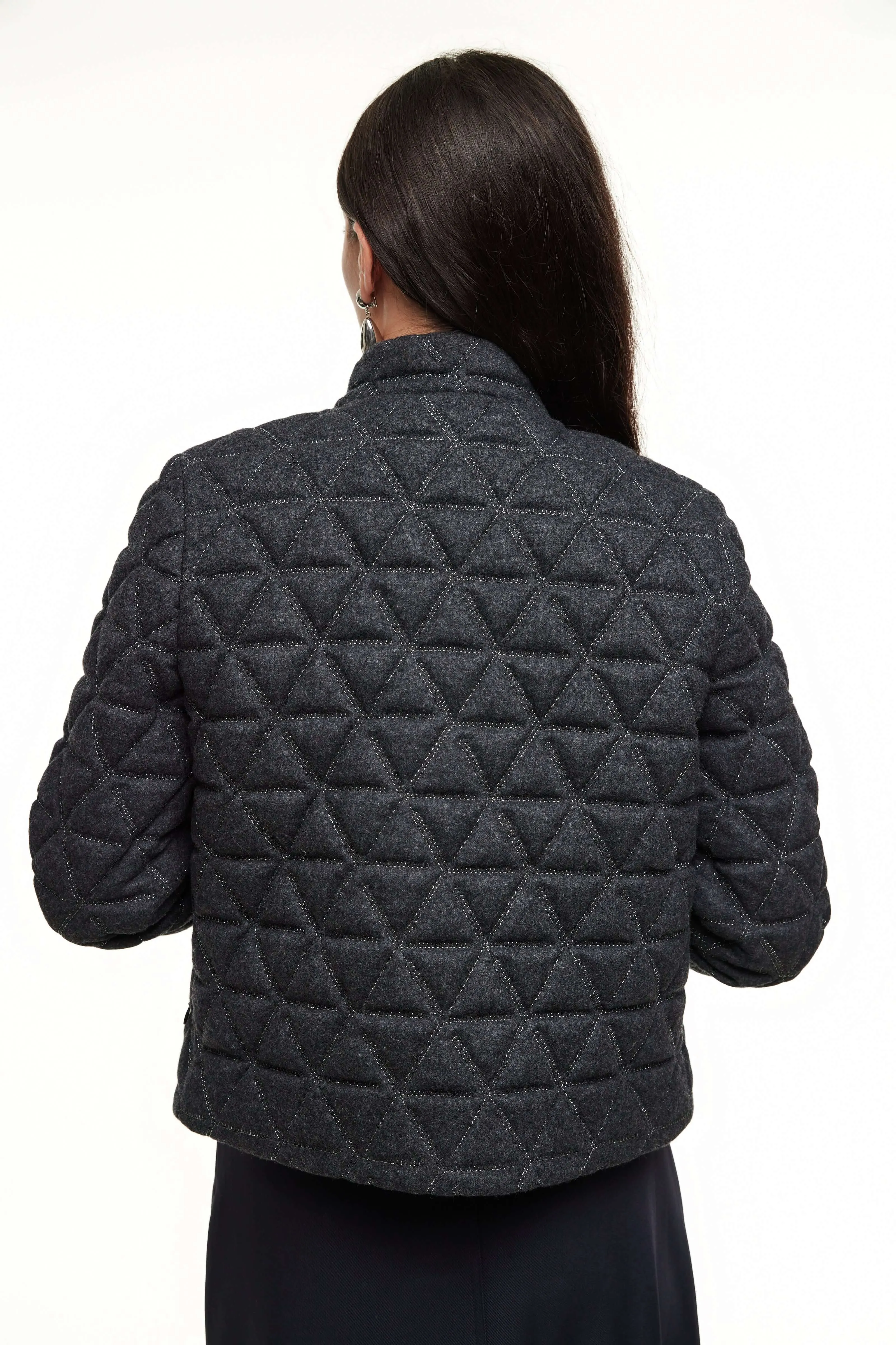 QUILTED WOOL JACKET