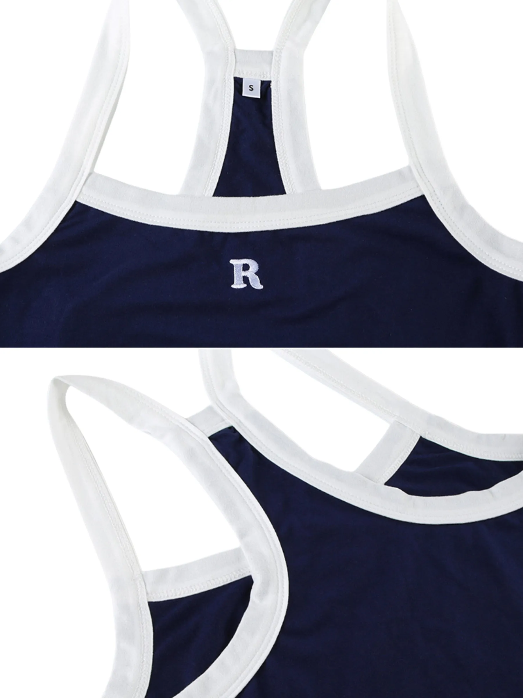 Riley Racerback Sports Crop Top