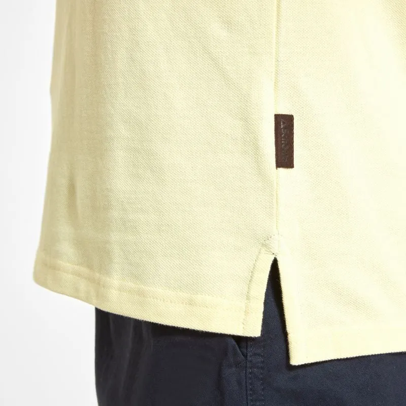 Schoffel St Ives Tailored Ladies Polo Shirt - Pale Lemon