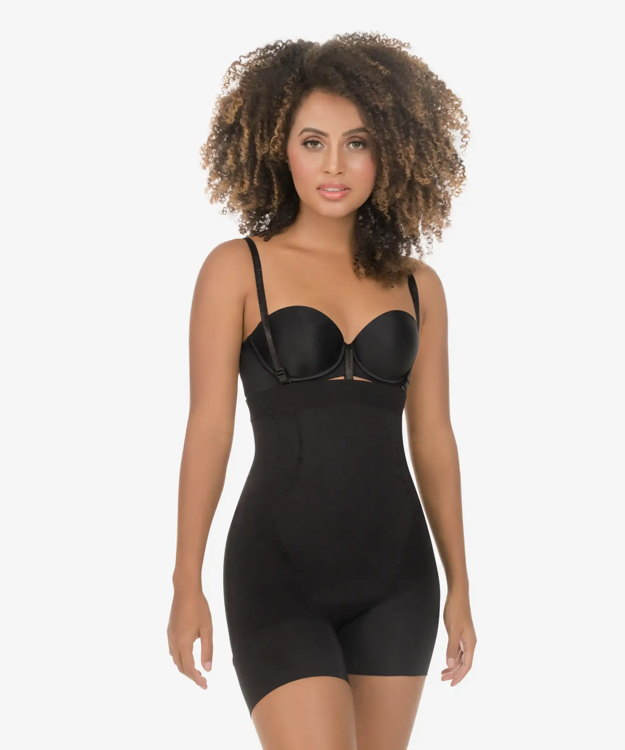 Seamless Strapless Thermal Full Body Shaper - Style 1588