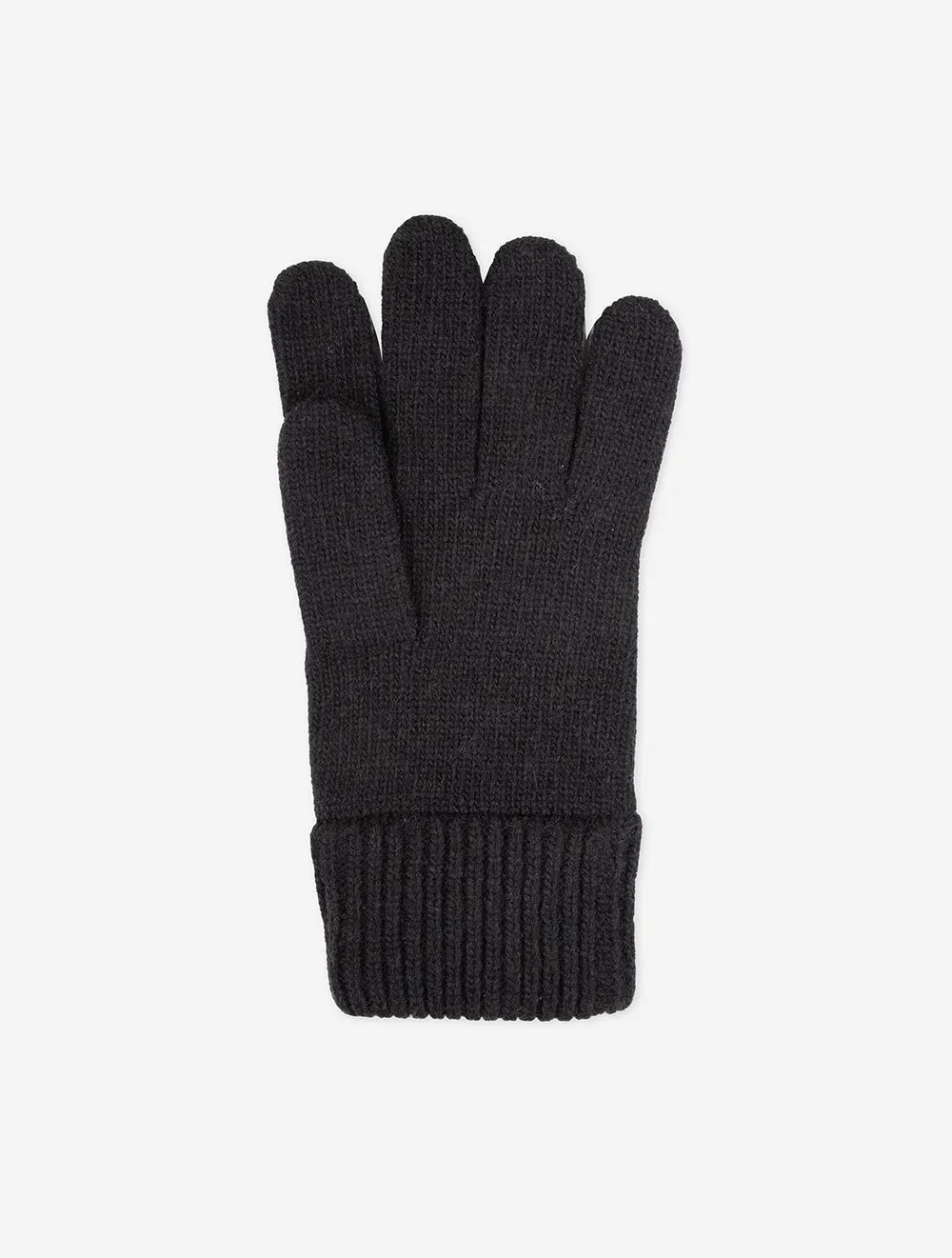 Shield Wool Gloves Black