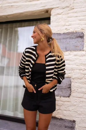 Striped Tiago Cardigan