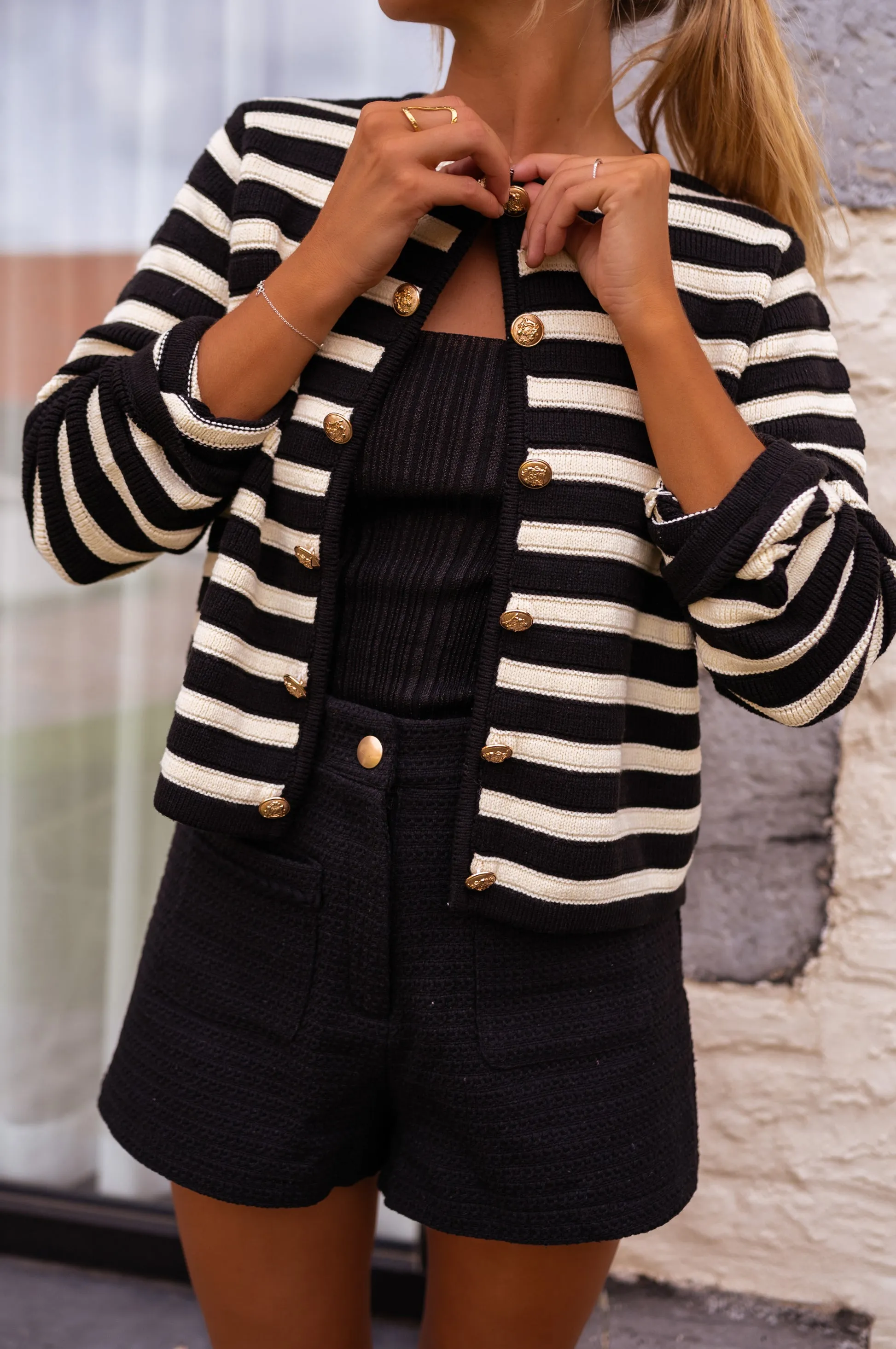 Striped Tiago Cardigan