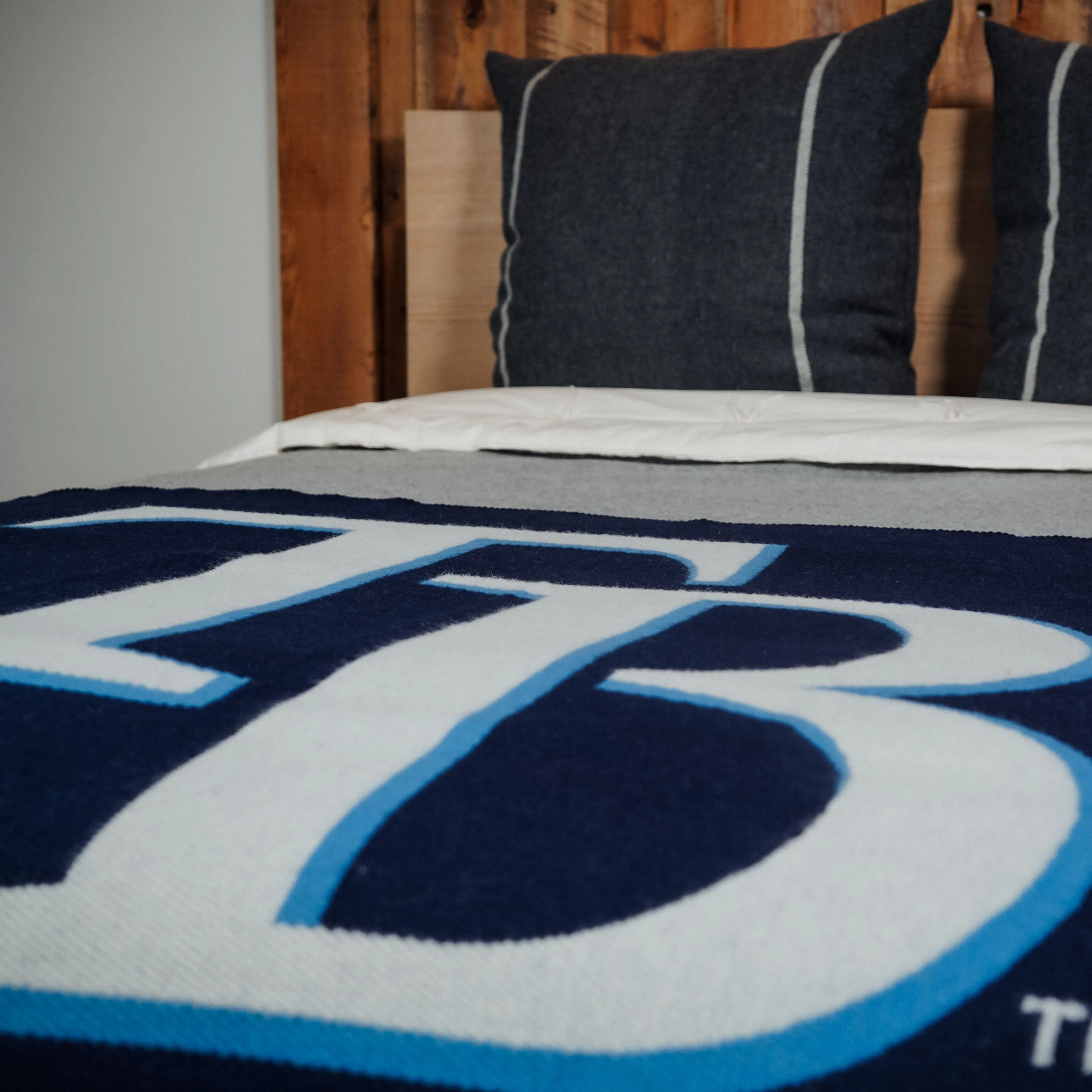 Tampa Bay Rays Wool Throw Blanket