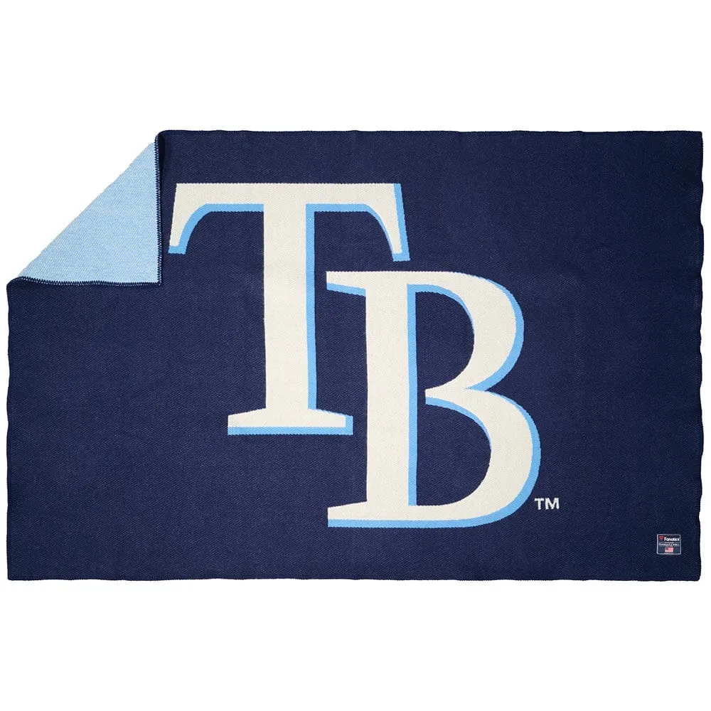 Tampa Bay Rays Wool Throw Blanket