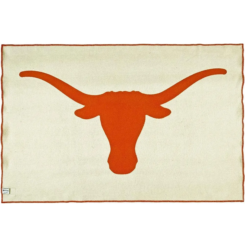 Texas Longhorns Wool Throw