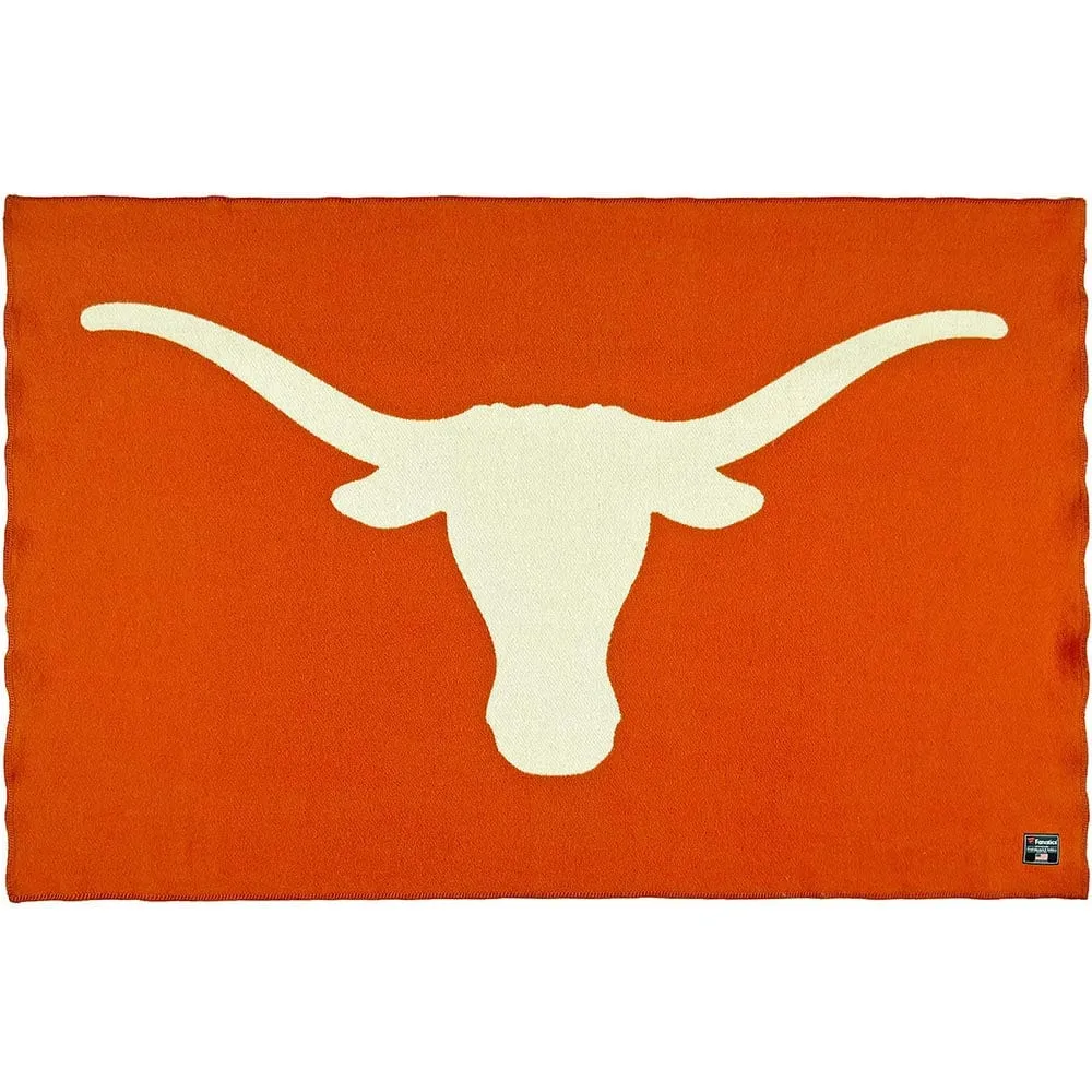 Texas Longhorns Wool Throw