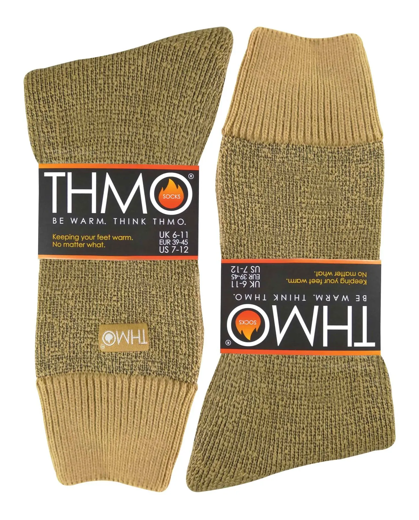 THMO - Mens Original Socks (31 Beige)