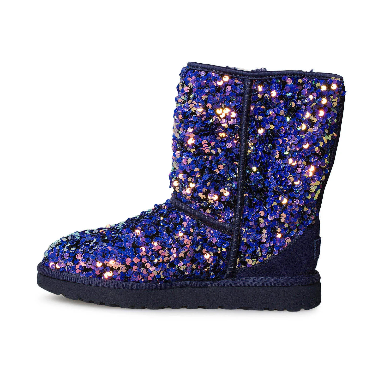 UGG Classic Short Stellar Sequin Medallion Boots - Women's