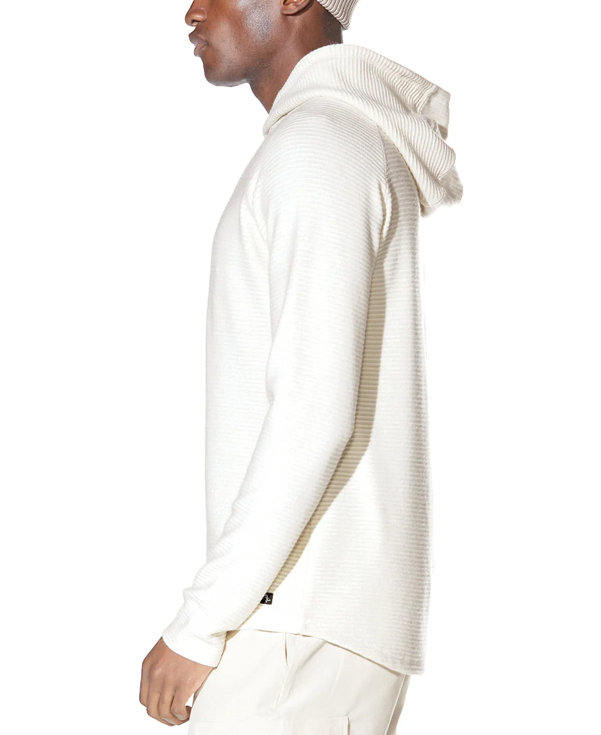 Wolfe Knit Hoodie (Cream)