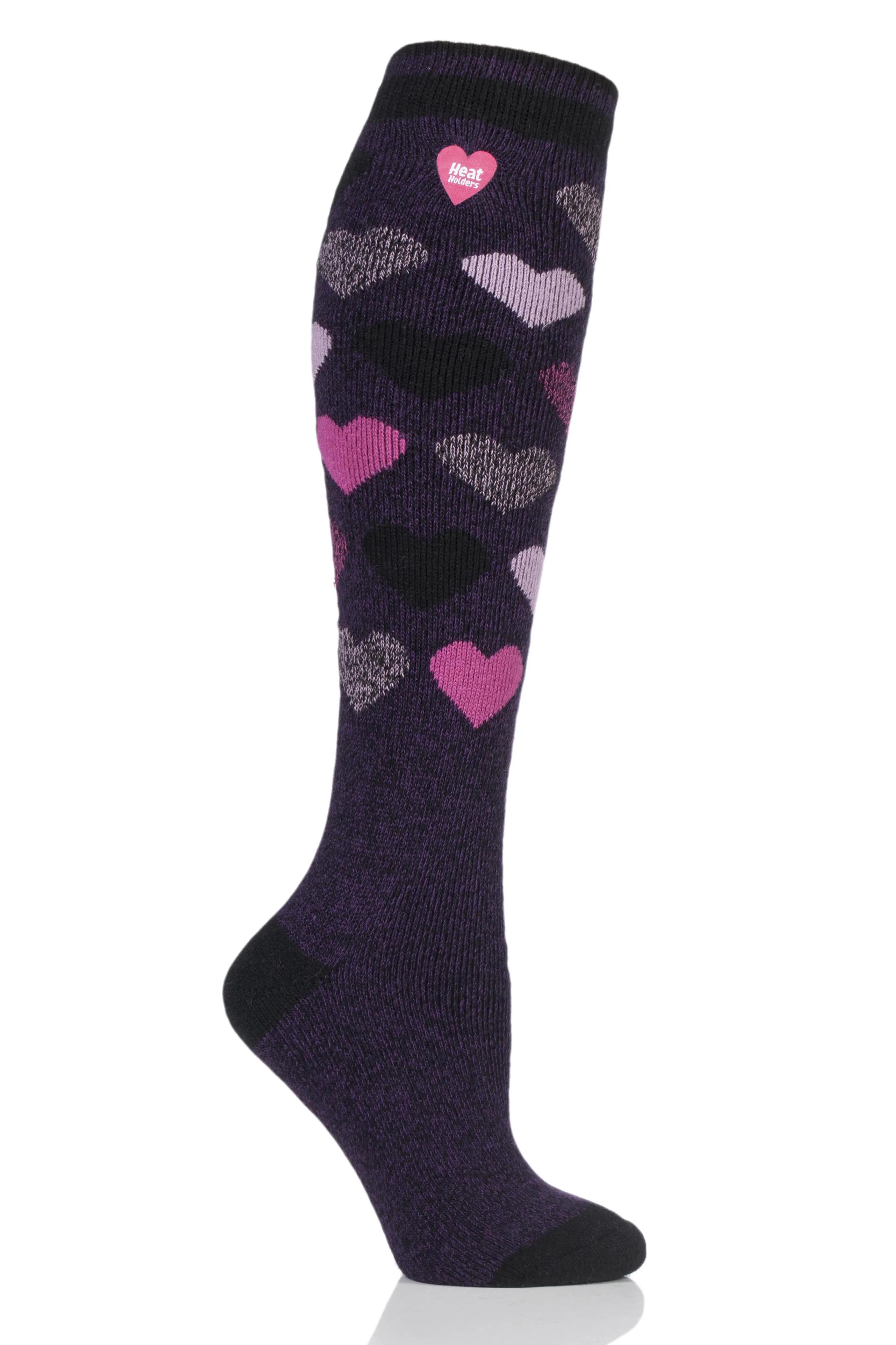 Women's LITE™ Jacquard Hearts Long Socks