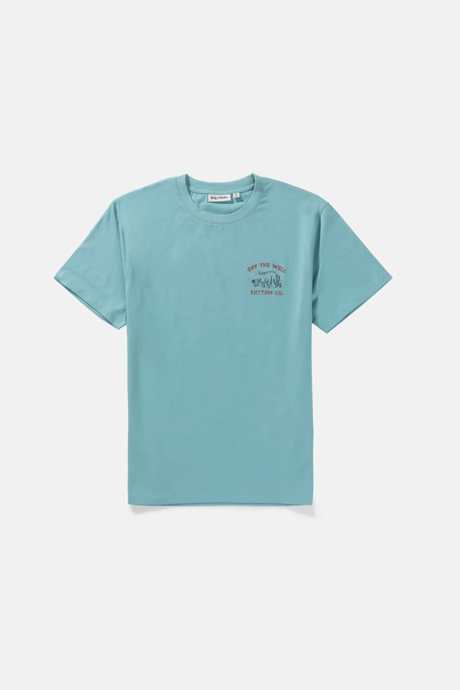 Worn Path Ss T-Shirt Mineral Blue